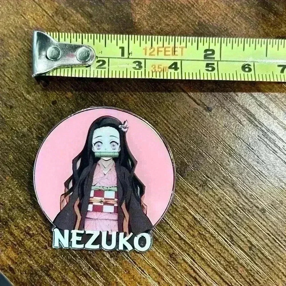 Demon Slayer Nezuko Kamado Blood Demon  Pin Club Anime Exclusive Enamel Pin 2” - Picture 3 of 4